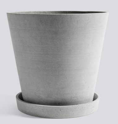 Flowerpot with saucer XXXL Hay
